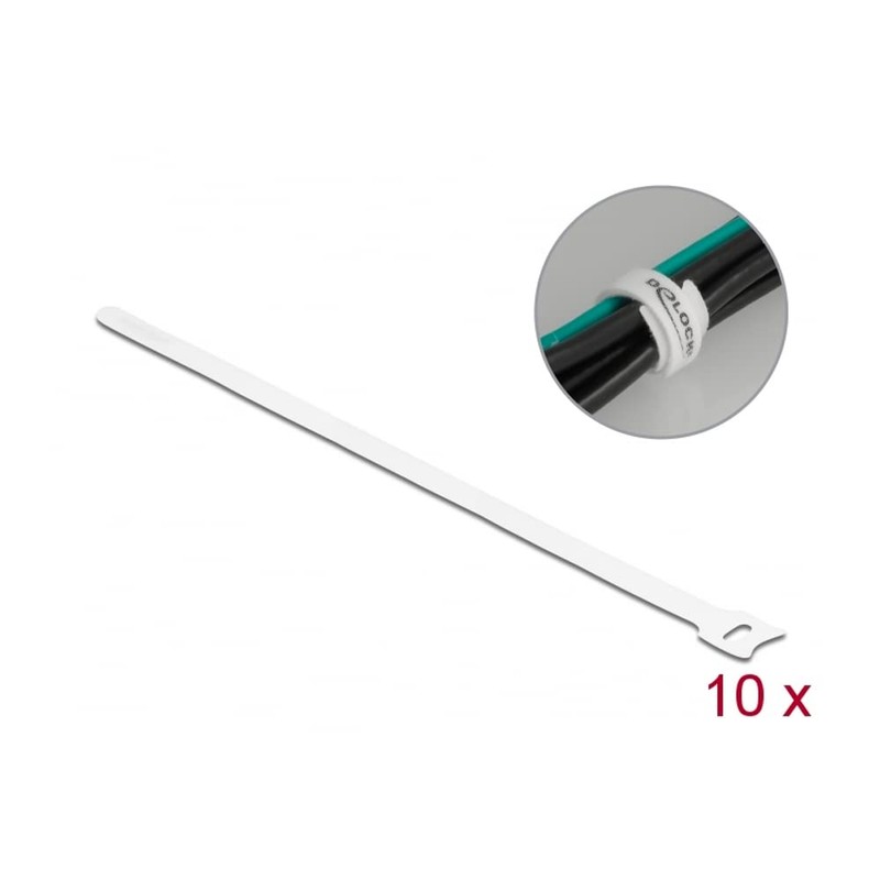 Delock Velcro Cable Ties L 300 x W 12 mm