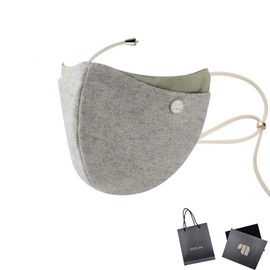 MITSUHA Silk Mask, UV Protection, UPF 50+, Sunscreen, Individual Packaging, 3D Dimensional, Comfortable Mask, For Spring, Autumn & Winter, Windproof, Cold Protection, Stylish, Small Face Mask