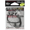 Gamakatsu Worm Hook Worm 321 Bulky Style 3/0 6 pcs NS Black 67078