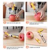 Apple Corer, Apple Corer Remover with ABS Handle and Serrated