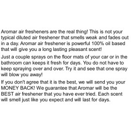 AROMAR (BUY 2 GET 1 FREE)  AROMAR 100% HIGHLY CONCENTRATED AIR FRESHENER Lemon Citrus