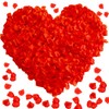 3000 Pcs Rose Petals Artificial Flowers Silk Petals Table Scatters for Romantic Special Night Decorations, Weddings, Valentine's Day, Proposals, Anniversaries, Bridal Showers Party Decor (Red)