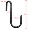 YourGift 20 Pack Heavy Duty S Hooks 4 inch S