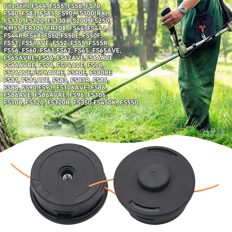 Homhelar 25-2 Trimmer Head for Stihl FS55 FS56 FS70 FS85