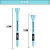 MAZEL Golf Tees Wood Tees Long Tees 70mm/83mm (Pack of