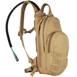 Fox Outdoor Products Compact Modular Hydration Backpack, Coyote