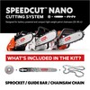Oregon SpeedCut Nano Saw Chain Retrofit Kit, 51 Drive Chain