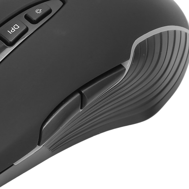 Wireless Mouse 2.4G Rechargeable USB RGB Professional Grade Optical Sensor
