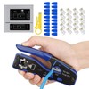 Crimping Tool Kit,Industry Cable Clamp Set - Heavy-Duty Crimping Tool
