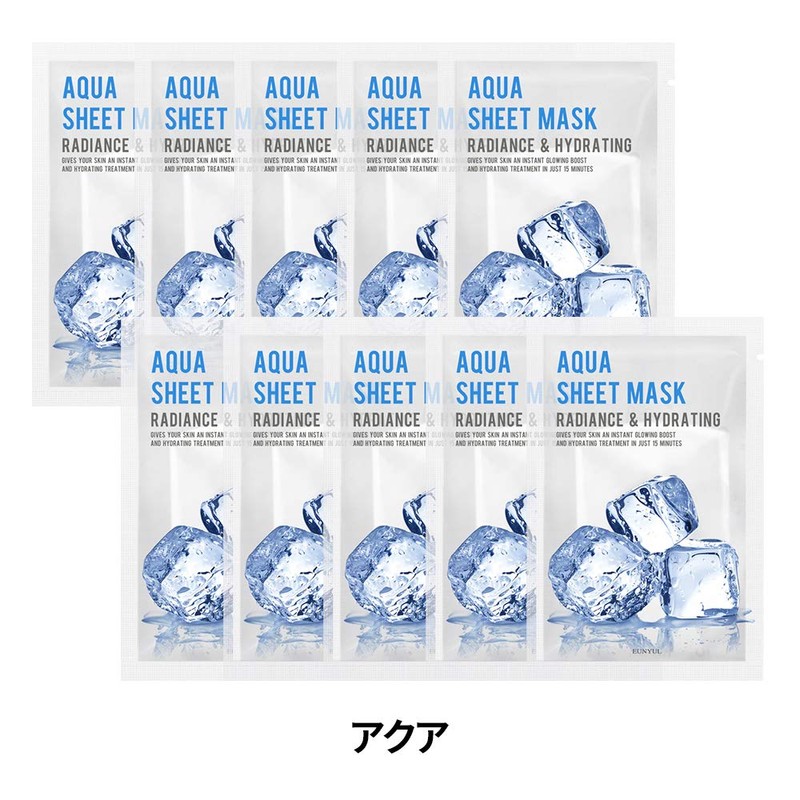 EUNYUL Purity Aqua Sheet Mask Pack, 0.8 fl oz (22