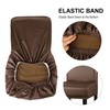 PiccoCasa Pack of 2 Bar Stool Covers, Waterproof Dining Chair