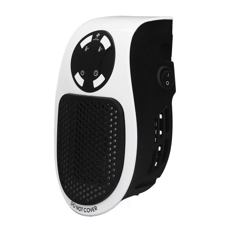 500W Household Mini Space Heater Plug In Portable Home Office