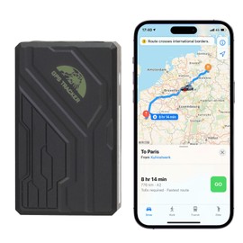M MUNCASO GPS Tracker for Vehicles,10000mAh Long Working Time 2G Strong Magnetic GPS Tracker for Cars, Elderly Tracker Global Coverage GPS Locator For Vehicle Car Truck with APP No need Subscription