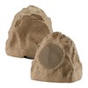 Theater Solutions 2R4S Outdoor Sandstone Rock 2 Speaker Set for