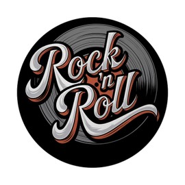 Rock n Roll Record Magnet with Bottle Opener Nostalgic Deco Magnet for Rock Fans