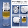 Cosywell Airless Pump Dispenser Bottles 3 Pack 3.4oz/100ml Empty Moisturizer