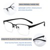 SooGree Multifocus Progressive Reading Glasses Men Computer Glasses Men Blue