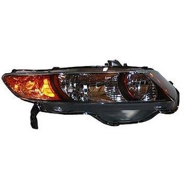 TYC Right Headlight Assembly Compatible with 2006-2009 Honda Civic