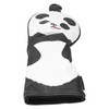 PU Leather Golf Wood Head Covers Waterproof Cartoon Thicken Plush