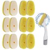 12 Pcs Dish Wand Sponge Refills – Compatible with Scrub