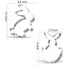 Easter Bunny Rabbit Cookie Cutter Set - 5 Piece -