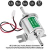Universal Electric Fuel Pump 12V Low Pressure 3-6PSI Bolt Fixing