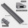 3 Pack EVA Foam Door Draft Stopper Bottom Seal Strip