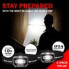 LED Headlamp Battery Powered 2-pack | Head Lamp Running Hunting