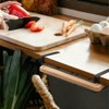 Zerodis Hanging Chopping Board Shelf, Hanging Shelf Under Cabinet Multipurpose