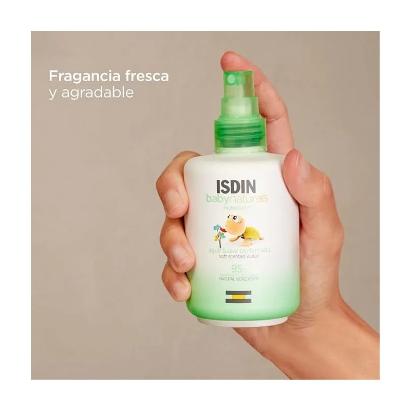 Kit De Baño - Isdin Baby Naturals - Shampoo/loción/colonia Blanco