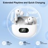 mempedont Wireless Earbuds, Bluetooth Earbuds, 45H Playback LED Power Display