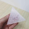 NKlaus Selenite Triangle Plate 10 x 8 x 1 cm