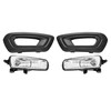 HECASA Fog Light & Bezel Compatible with 2020-2023 Ford Transit