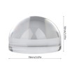 Dome Magnifier, 6X Magnifier Dome Optical Acrylic Magnifying Glass Paperweight