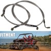 1068 Extended Front/Rear Brake Lines Fit for ATV Polaris RZR