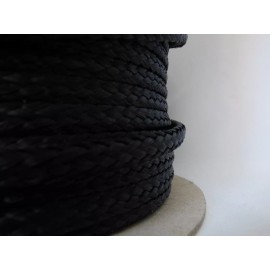 Valley 5/16" x 200 ft.  Hollow Braid Polypropylene Rope Hank.Black. Made in USA.