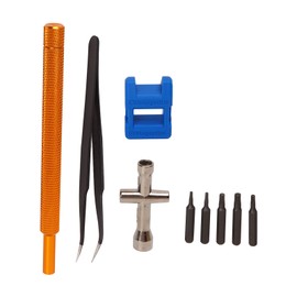 RC Car Repair Tool Kit Ergonomic Effort Saving High Accuracy Widely Used RC Repair Tool Box for Drone Model