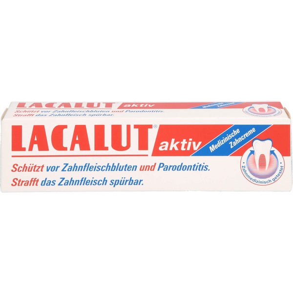 LACALUT aktiv Zahncreme, 100 ml Toothpaste