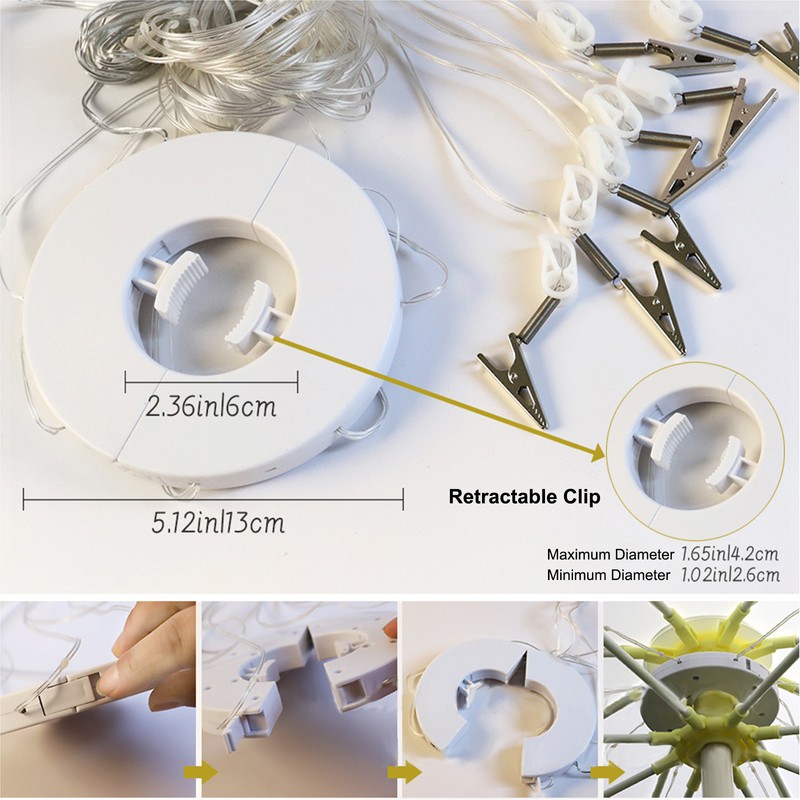 LED Parasol Lights LED Leather String Lights Holiday Decoration Colorful