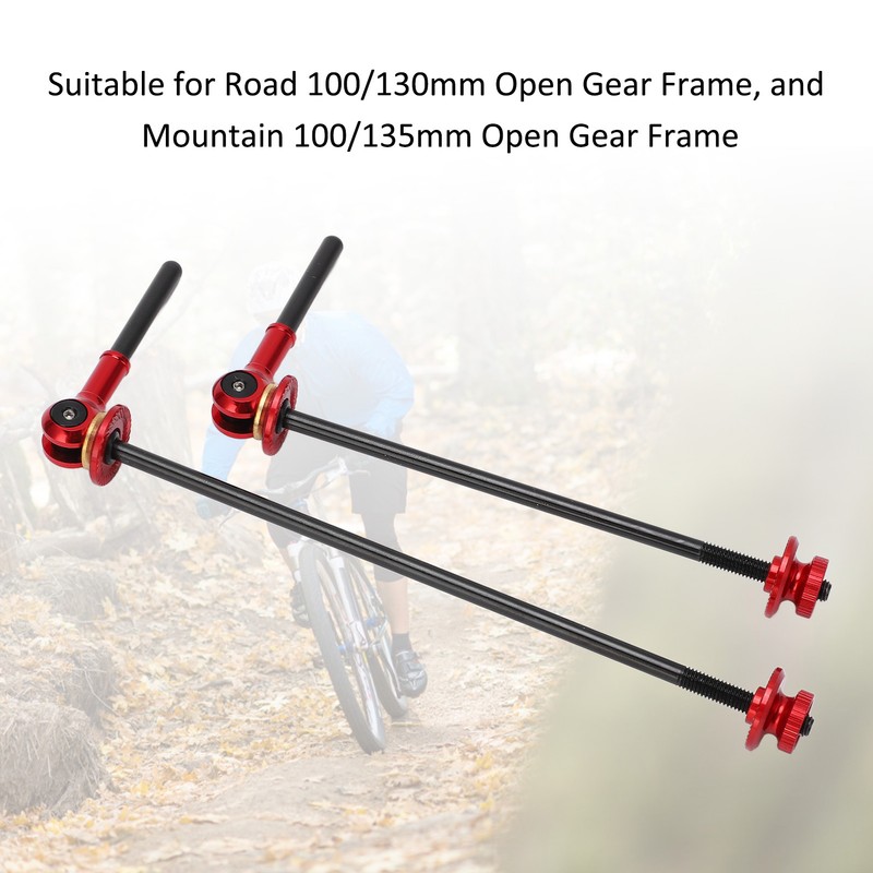 RISK 1 Pair MTB Bicycle Hub Quick Release Poles Bike