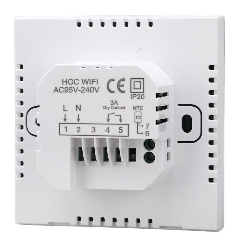 86 Wifi Smart Thermostat Remote APP Voice Control Touch Screen