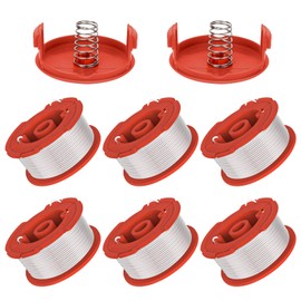 TOPEMAI CMZST0653 Replacement Spool Compatible with Craftsman CMZST065, CMCST900, CMESTA900, CMESTE920, CMZST98020, CMCST915, CMEST913 Series WeedWacker String Trimmers (6 Pack)