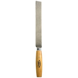 Hyde Tools 60780 Square Point Knife, 8-Inch by 1-Inch/14-Gauge Wood Handle