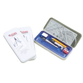 Oxford Educational Supplies Geometry Set in a Tin