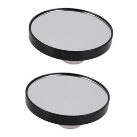 FRCOLOR 2pcs Magnification Wall Mirror Bathroom Wall Mirror Shower Mirror fogless for Shaving Makeup Mirror with Vanity Mirror Wall Makeup Mirror Suction Wall Glass Mirror Travel