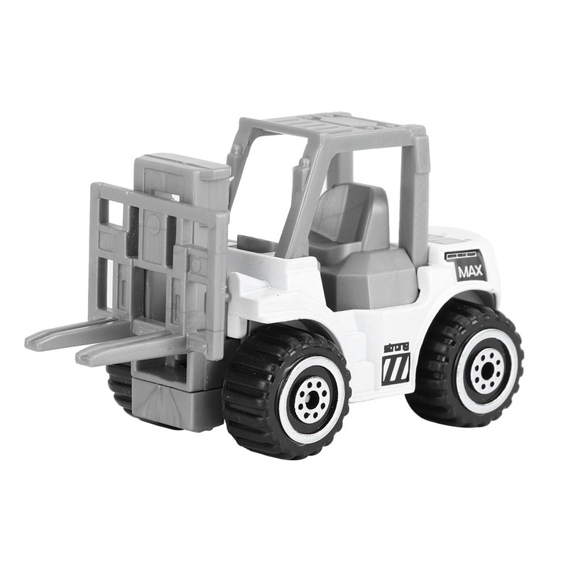 6pcs 1:64 Engineering Car Model Alloy Simulation Vehicle Car Model