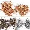 Rivet,Leather Craft Rivet 100pcs Double Rivet Tubular Metal Leather for