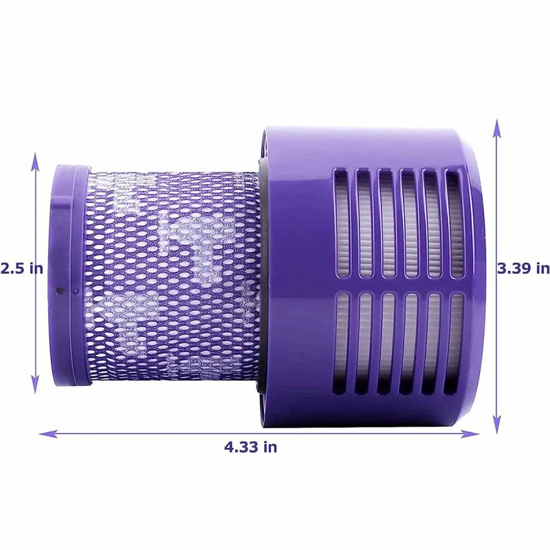 For Dyson 2X HEPA Filter For DYSON Cyclone V10 SV12