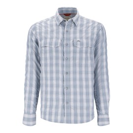 Simms Big Sky LS Shirt Bimini Blue L