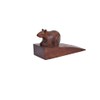 Door Stopper Wooden Handcarved Wedge Door Stop Decorative and Gifting